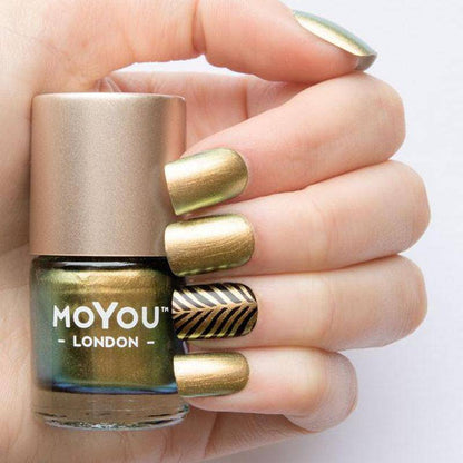 Premium Nail Polish - Jungle Gold - MoYou London