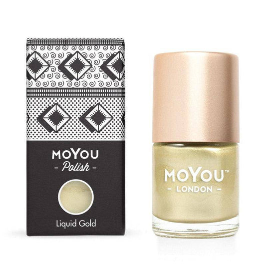 Premium Nail Polish - Liquid Gold - MoYou London