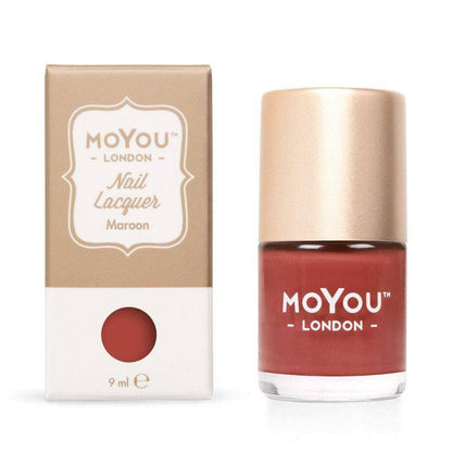 Premium Nail Polish - Maroon - MoYou London