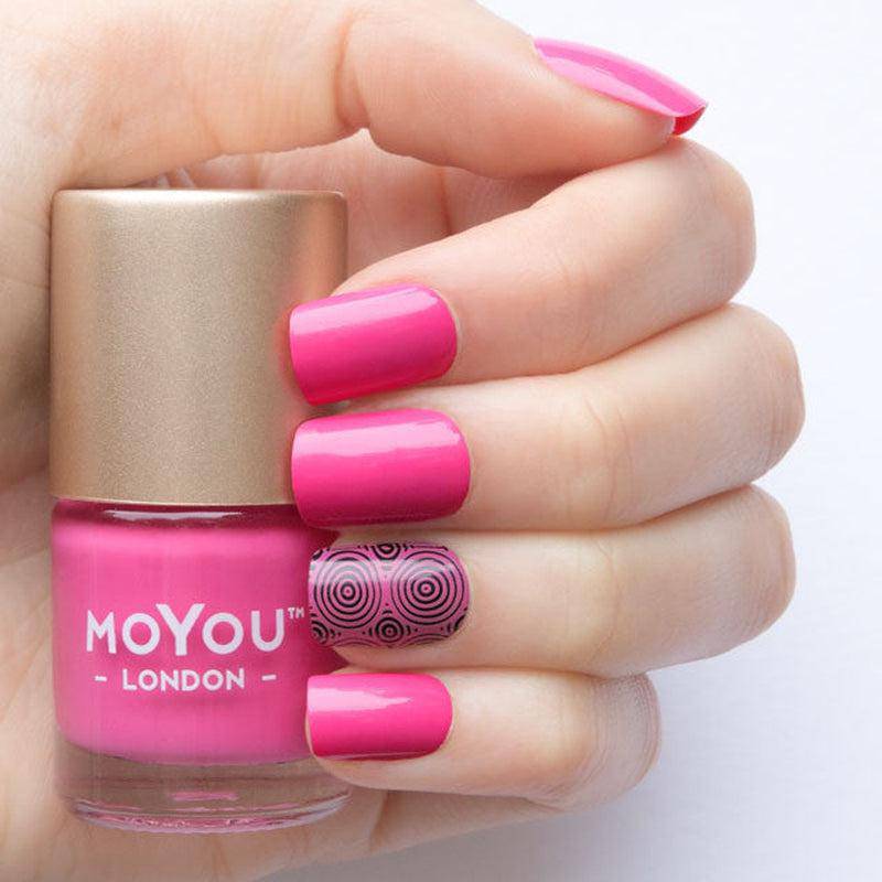 Premium Nail Polish - PINK! - MoYou London