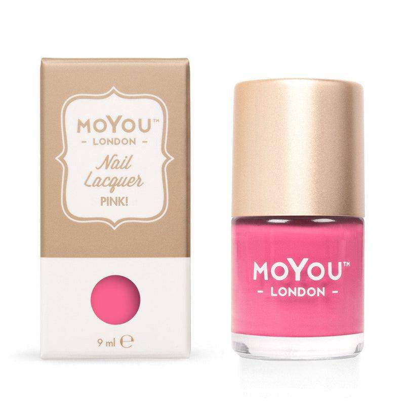 Premium Nail Polish - PINK! - MoYou London