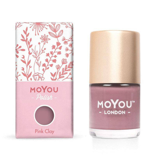 Premium Nail Polish - Pink Clay - MoYou London