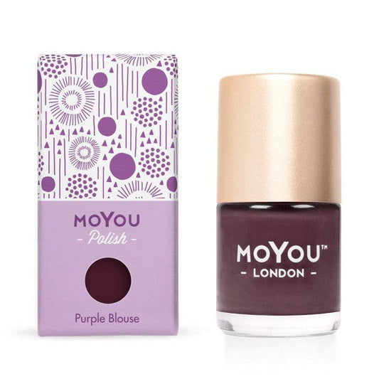 Premium Nail Polish - Purple Blouse - MoYou London