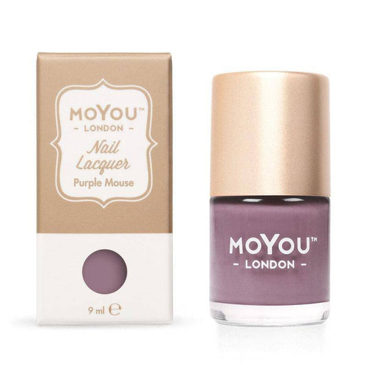 Premium Nail Polish - Purple Mouse - MoYou London