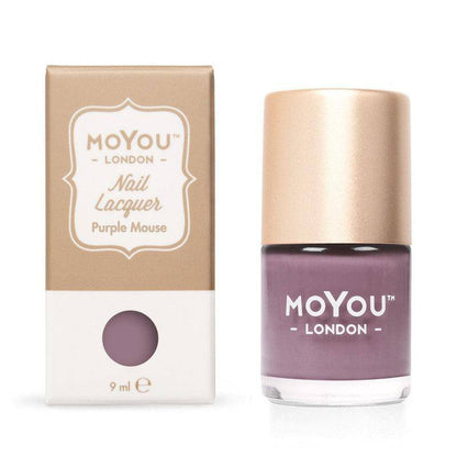 Premium Nail Polish - Purple Mouse - MoYou London
