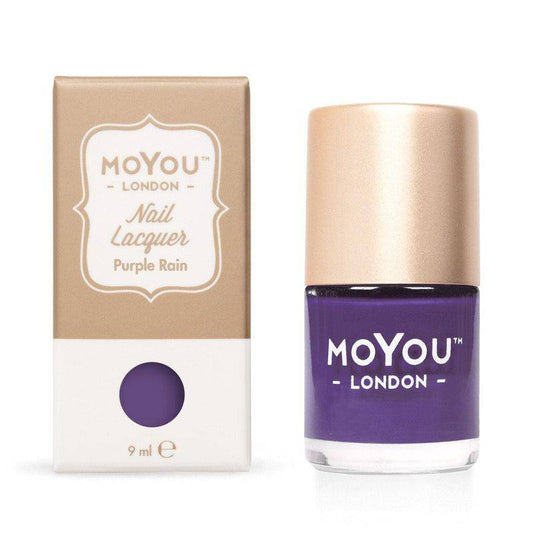 Premium Nail Polish - Purple Rain - MoYou London
