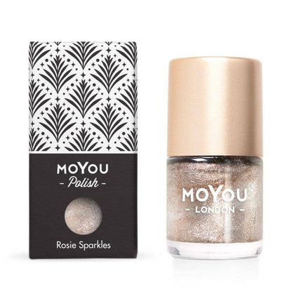 Premium Nail Polish - Rosie Sparkles - MoYou London