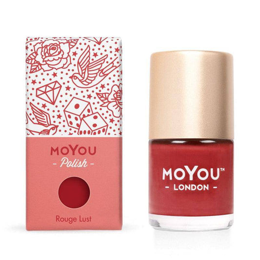 Premium Nail Polish - Rouge Lust - MoYou London