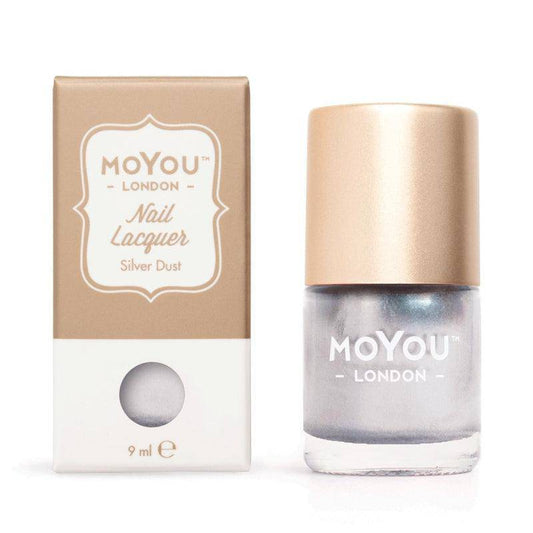Premium Nail Polish - Silver Dust - MoYou London