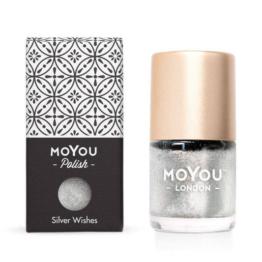 Premium Nail Polish - Silver Wishes - MoYou London