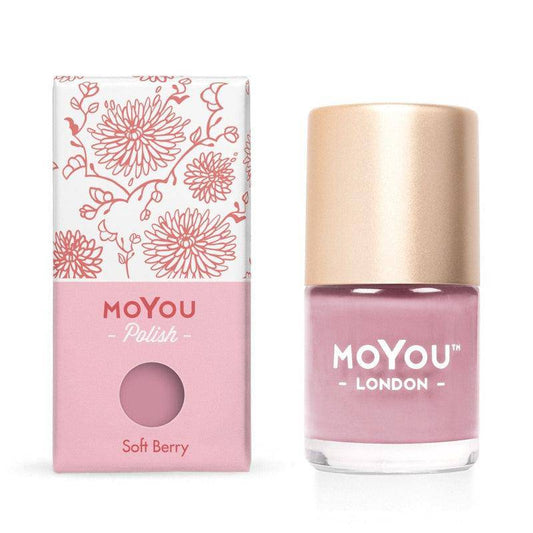 Premium Nail Polish - Soft Berry - MoYou London