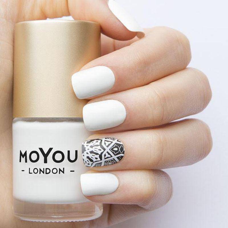 Premium Nail Polish - White Knight 15ml - MoYou London
