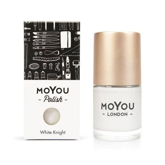 Premium Nail Polish - White Knight 15ml - MoYou London
