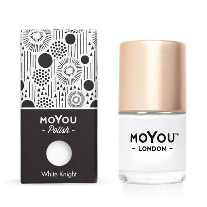 Premium Nail Polish - White Knight - MoYou London