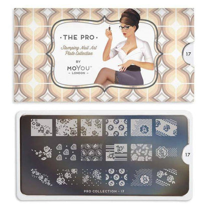 Pro 17 ✦ Nail Stamping Plate - MoYou London