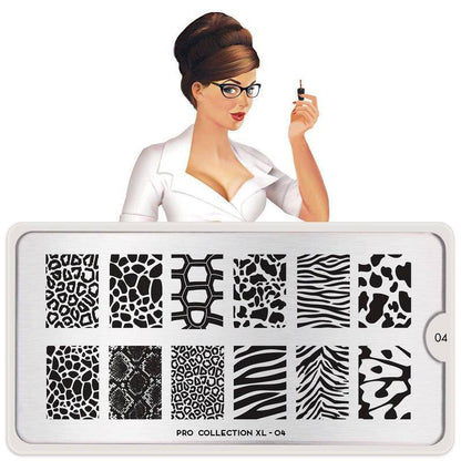 Pro XL 04 ✦ Nail Stamping Plate - MoYou London