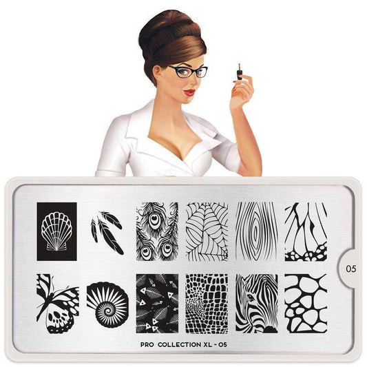 Pro XL 05 ✦ Nail Stamping Plate - MoYou London