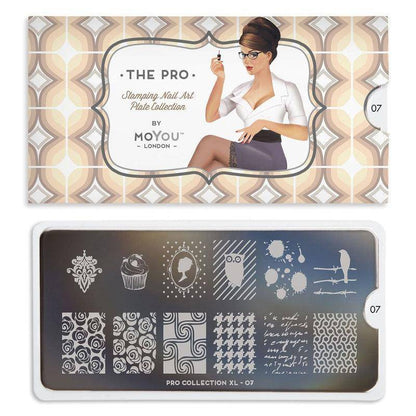 Pro XL 07 ✦ Nail Stamping Plate - MoYou London