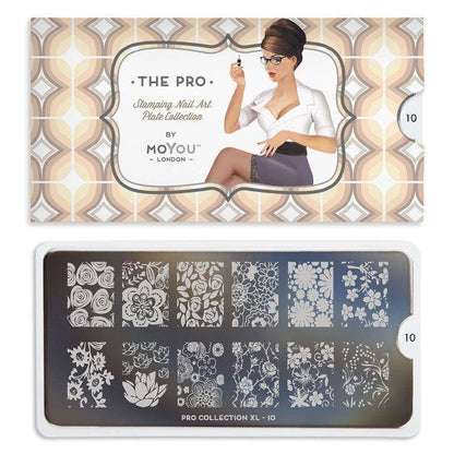 Pro XL 10 ✦ Nail Stamping Plate - MoYou London