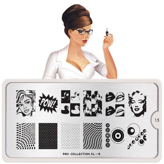 Pro XL 15 ✦ Nail Stamping Plate - MoYou London