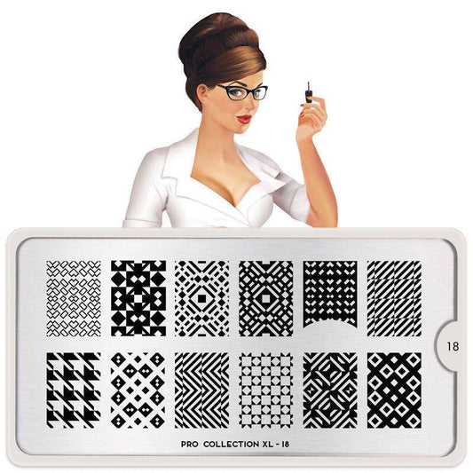 Pro XL 18 ✦ Nail Stamping Plate - MoYou London