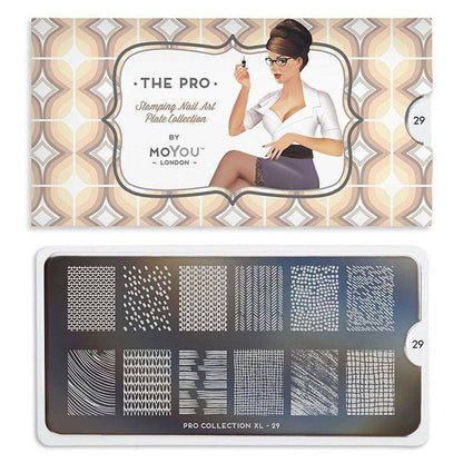 Pro XL 29 ✦ Nail Stamping Plate - MoYou London