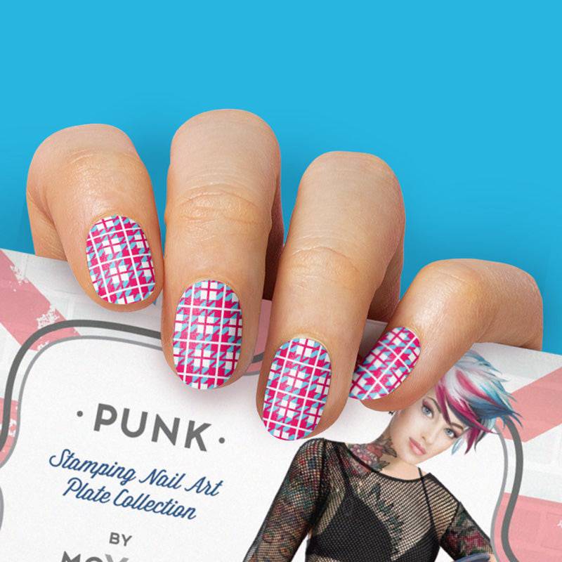 Punk 03 ✦ Nail Stamping Plate - MoYou London