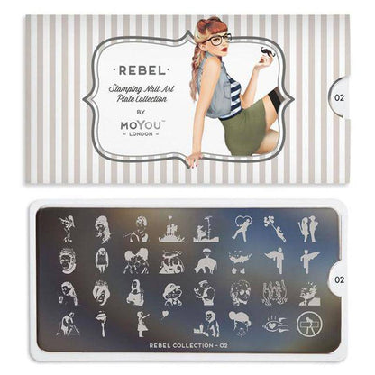 Rebel Nail Stamping Starter Kit - MoYou London