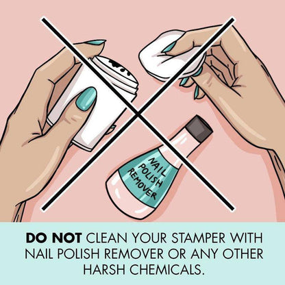 Rectangular Clear Stamper & Scraper - MoYou London