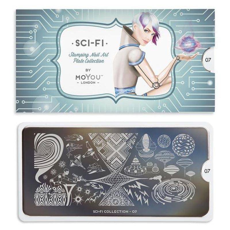 SCI FI 07 ✦ Nail Stamping Plate - MoYou London