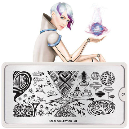 SCI FI 07 ✦ Nail Stamping Plate - MoYou London