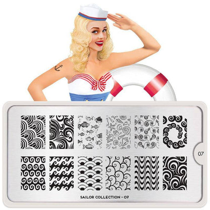 Sailor 07 ✦ Nail Stamping Plate - MoYou London