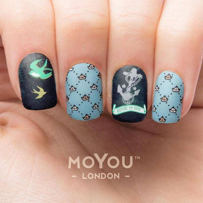 Sailor 13 ✦ Nail Stamping Plate - MoYou London