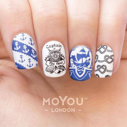 Sailor 15 ✦ Nail Stamping Plate - MoYou London