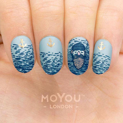 Sailor 18 ✦ Nail Stamping Plate - MoYou London