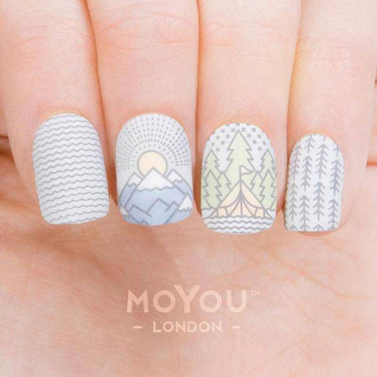 Scandi 02 ✦ Nail Stamping Plate - MoYou London