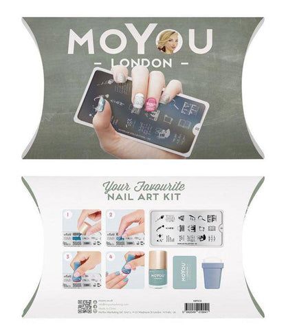 Scholar Starter Kit Nail Art Stencil Kits MoYou London 