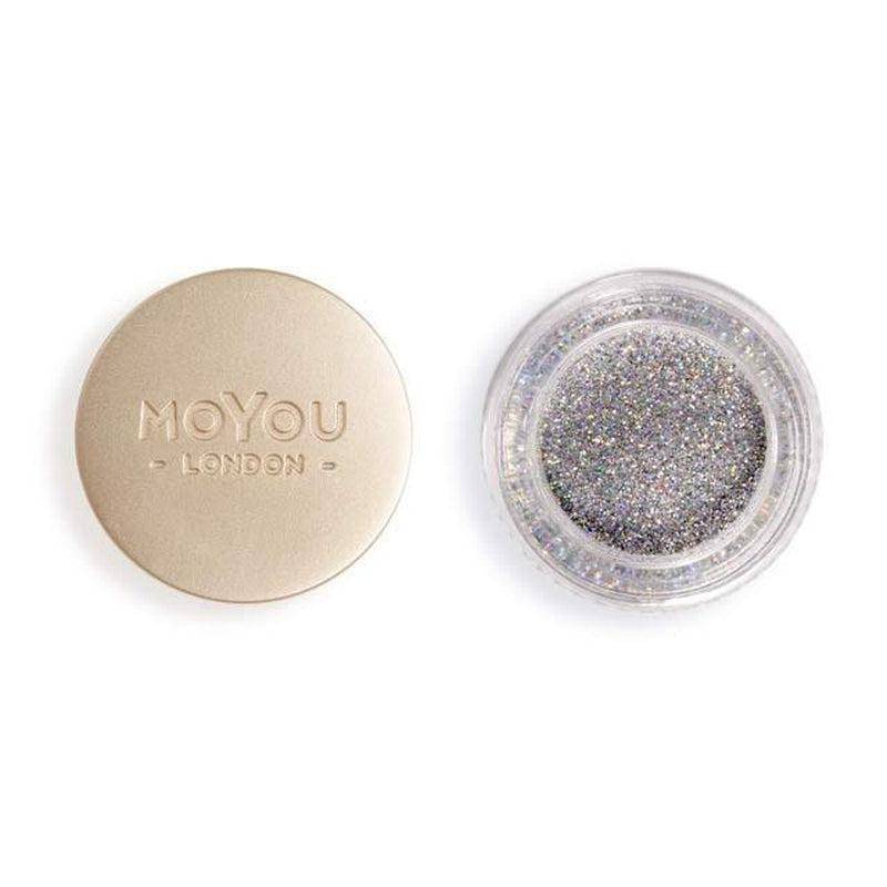 Silver Rainbow Glitter - MoYou London