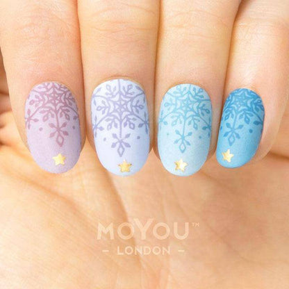Snow 02 ✦ Nail Stamping Plate - MoYou London