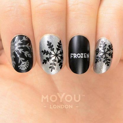 Snow 02 ✦ Nail Stamping Plate - MoYou London