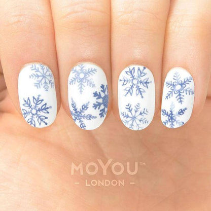 Snow 03 ✦ Nail Stamping Plate - MoYou London