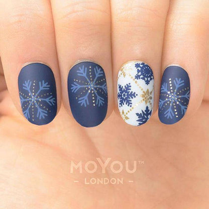 Snow 04 ✦ Nail Stamping Plate - MoYou London