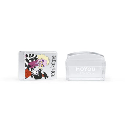 Beetlejuice Clear Stamper & Scraper ✦ Limited Edition - MoYou London