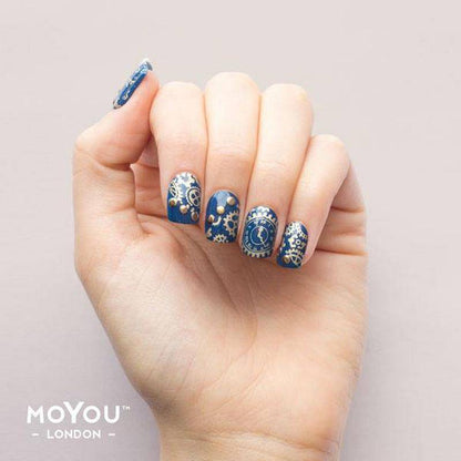 Steampunk 01 ✦ Nail Stamping Plate - MoYou London