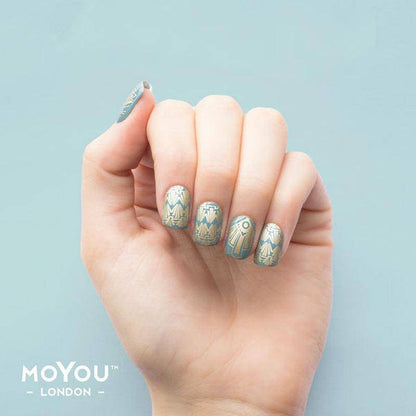 Steampunk 04 ✦ Nail Stamping Plate - MoYou London