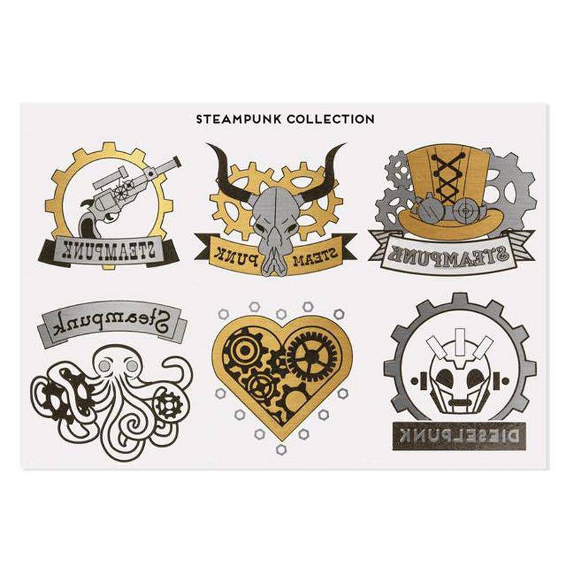 Steampunk Hand Tattoo - MoYou London