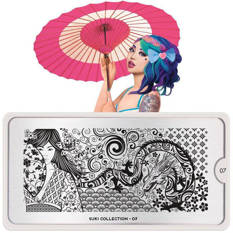 Suki 07 ✦ Nail Stamping Plate - MoYou London