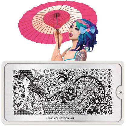 Suki 07 ✦ Nail Stamping Plate - MoYou London
