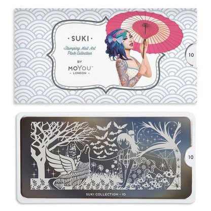 Suki 10 ✦ Nail Stamping Plate - MoYou London