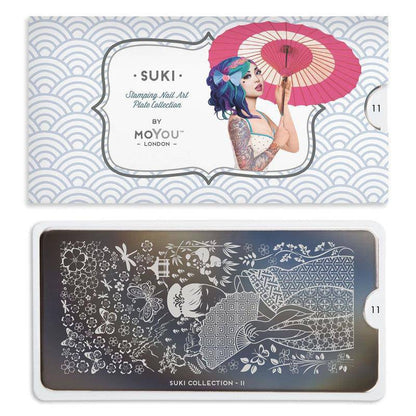 Suki 11 ✦ Nail Stamping Plate - MoYou London